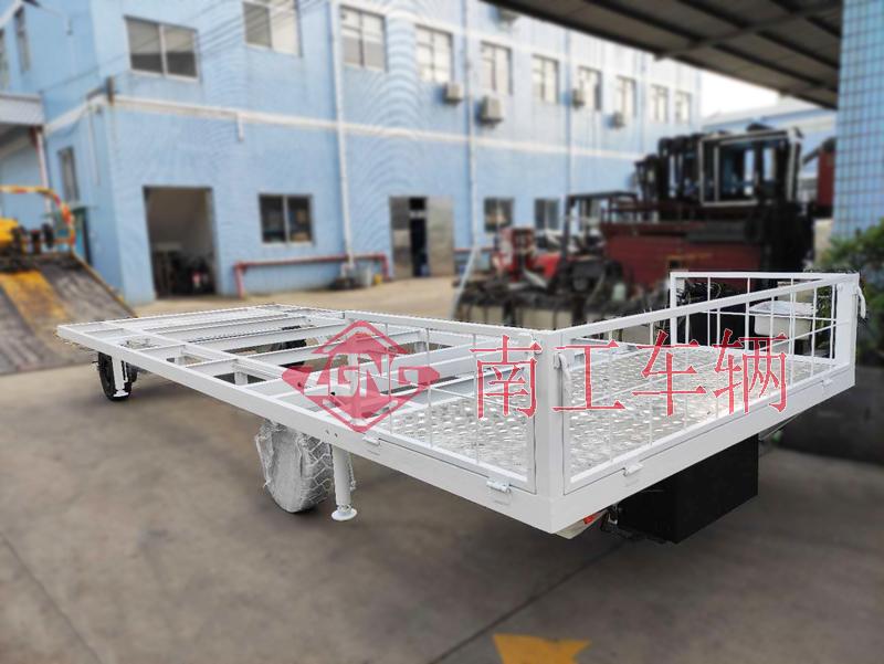 7噸拖車底盤 無(wú)動(dòng)力骨架式全掛車